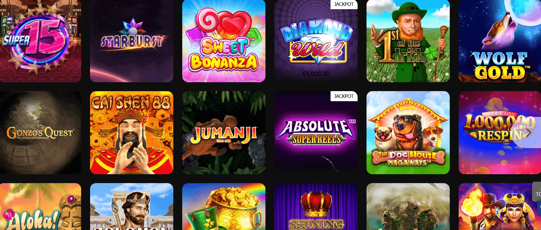 BWIN Slots Screenshot